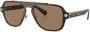 Versace Eyewear Zonnebril met piloten montuur Groen - Thumbnail 2