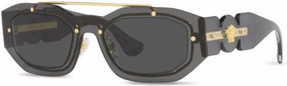 Versace Eyewear VE2235 zonnebril met rechthoekig montuur Grijs