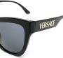 Versace Eyewear VE4417U zonnebril met cat-eye montuur Zwart - Thumbnail 3