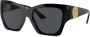 Versace Eyewear Zonnebril met cat-eye montuur Zwart - Thumbnail 2