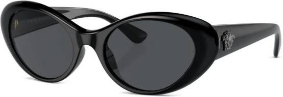 Versace Eyewear Zonnebril met cat-eye montuur Zwart