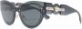 Versace Eyewear Zonnebril met cat-eye montuur Zwart - Thumbnail 2