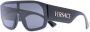 Versace Eyewear Zonnebril met logo Zwart - Thumbnail 2