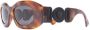 Versace Eyewear Zonnebril met ovaal montuur Bruin - Thumbnail 2