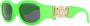 Versace Eyewear Zonnebril met ovaal montuur Groen - Thumbnail 2