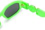 Versace Eyewear Zonnebril met ovaal montuur Groen - Thumbnail 3