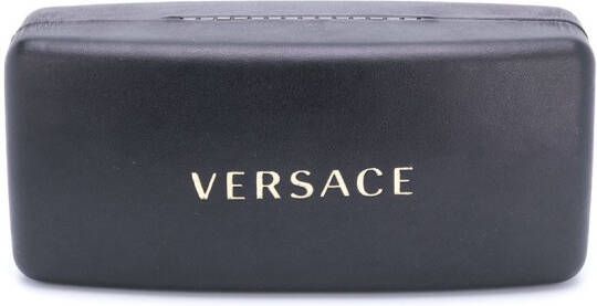 Versace Eyewear Zonnebril met ovaal montuur Groen