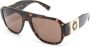Versace Eyewear Zonnebril met oversized montuur Bruin - Thumbnail 2