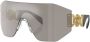 Versace Eyewear Zonnebril met oversized montuur Grijs - Thumbnail 2