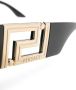 Versace Eyewear Zonnebril met oversized montuur Zwart - Thumbnail 3