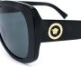 Versace Eyewear Zonnebril met oversized montuur Zwart - Thumbnail 3