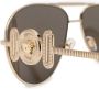 Versace Eyewear Zonnebril met piloten montuur Goud - Thumbnail 3