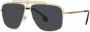 Versace Eyewear Zonnebril met piloten montuur Grijs - Thumbnail 2