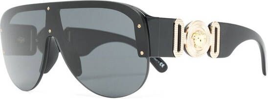 Versace Eyewear Zonnebril met piloten montuur Zwart