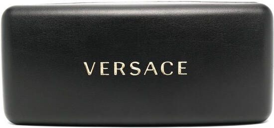 Versace Eyewear Zonnebril met piloten montuur Zwart