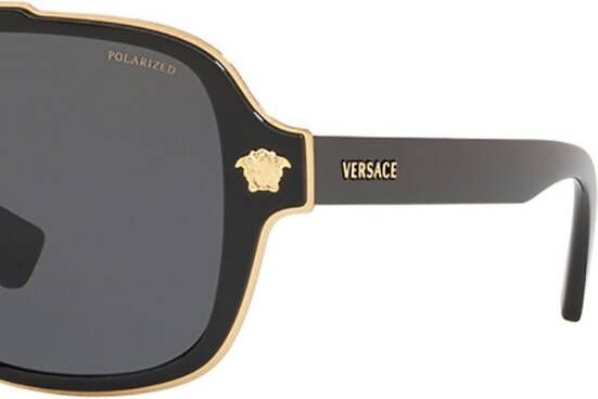 Versace Eyewear Zonnebril met piloten montuur Zwart - Foto 3