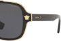 Versace Eyewear Zonnebril met piloten montuur Zwart - Thumbnail 3