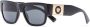 Versace Eyewear Zonnebril met rechthoekig montuur Zwart - Thumbnail 3
