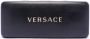 Versace Eyewear Zonnebril met rechthoekig montuur Zwart - Thumbnail 5