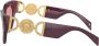 Versace Eyewear Zonnebril met rond montuur Paars - Thumbnail 3