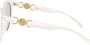 Versace Eyewear Zonnebril met rond montuur Wit - Thumbnail 3