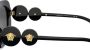Versace Eyewear Zonnebril met rond montuur Zwart - Thumbnail 3