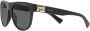 Versace Eyewear Zonnebril met rond montuur Zwart - Thumbnail 4