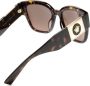 Versace Eyewear Zonnebril met vierkant montuur Bruin - Thumbnail 3