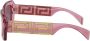 Versace Eyewear Zonnebril met vierkant montuur Roze - Thumbnail 3