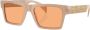 Versace Eyewear Zonnebril met vierkant montuur Roze - Thumbnail 2