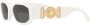 Versace Biggie Ve4361 Zonnebril Biggie zonnebril in het wit met iconische kwallen White Unisex - Thumbnail 5
