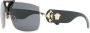 Versace Eyewear Zonnebril met vierkant montuur Zwart - Thumbnail 2