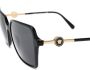 Versace Eyewear Zonnebril met vierkant montuur Zwart - Thumbnail 3