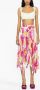 Versace Plooirok met bloemenprint Wit - Thumbnail 2