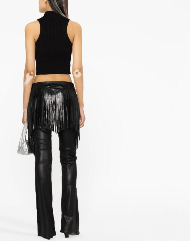 Versace Bootcut broek Zwart