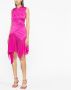Versace Gesmockte jurk Roze - Thumbnail 2