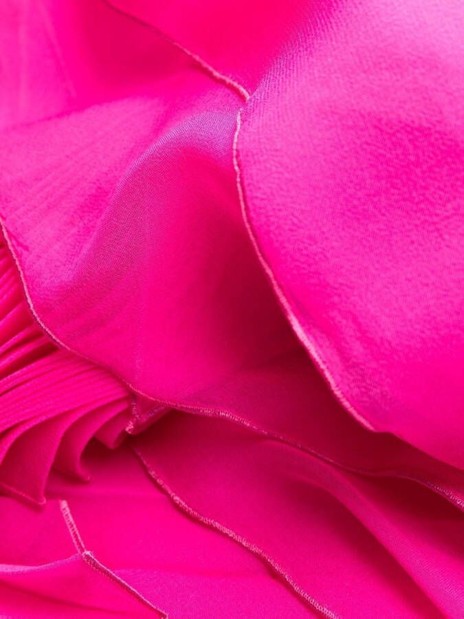 Versace Gesmockte jurk Roze