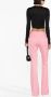 Versace Gesmockte top Zwart - Thumbnail 4