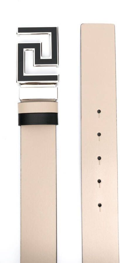 Versace Greca omkeerbare riem Beige
