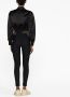 Versace Greca Legging met gekruiste tailleband Zwart - Thumbnail 3
