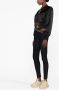 Versace Greca Legging met gekruiste tailleband Zwart - Thumbnail 4
