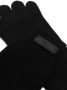 Versace Handschoenen met logopatch Zwart - Thumbnail 2