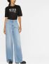 Versace High waist jeans Blauw - Thumbnail 2