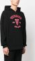 Versace Hoodie met logopatch Zwart - Thumbnail 3