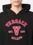 Versace Hoodie met logopatch Zwart - Thumbnail 5