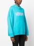 Versace Hoodie met logoprint Blauw - Thumbnail 3