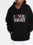 Versace Hoodie verfraaid met kristallen Zwart - Thumbnail 5