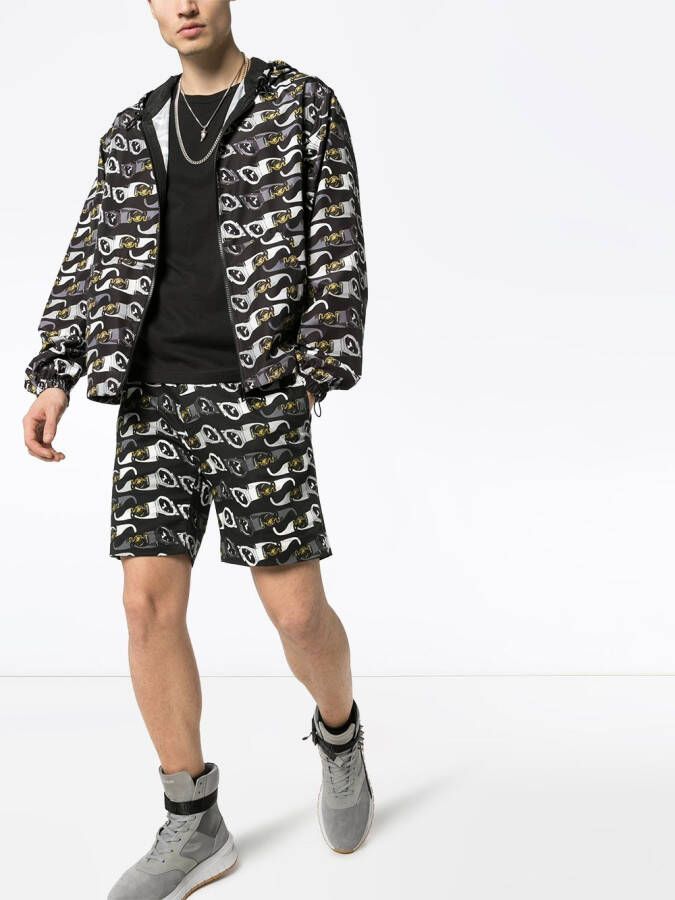 Versace Jack met capuchon Zwart