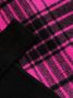 Versace Geruite jas met dubbele rij knopen Zwart - Thumbnail 5