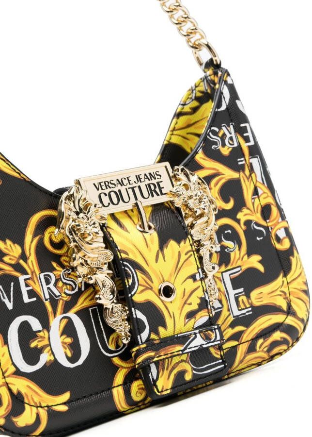 Versace Jeans Couture Schoudertas met print Zwart